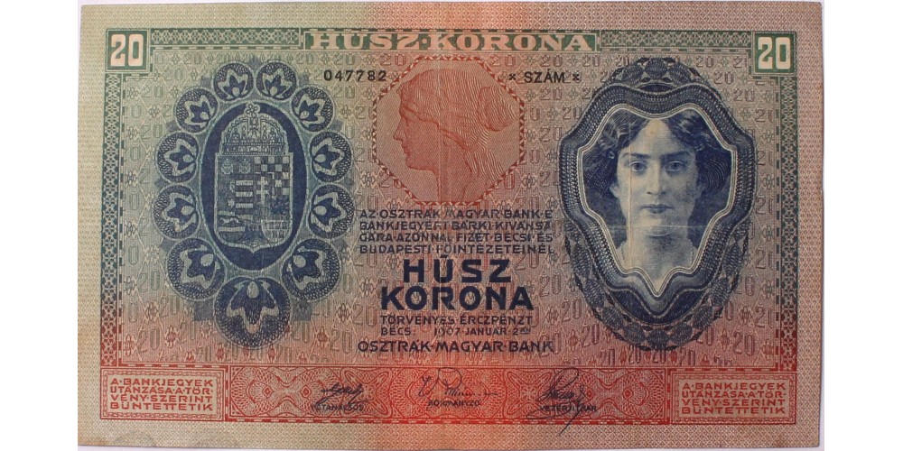 20 korona 1907